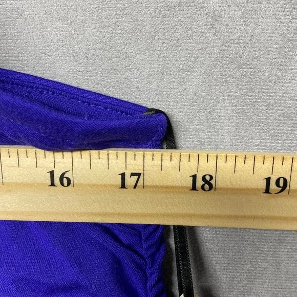 Ava & Viv Womens Purple Smocked Wide Leg Jumpsuit Plus Size 2X - Picture 5 of 16